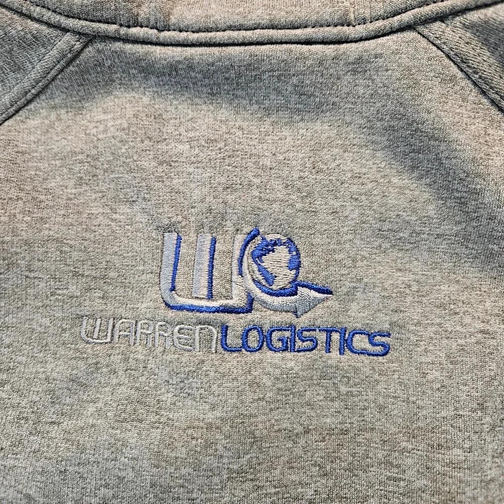 North Face Pullover Gray Lg Quarter Zip Pullover Gorpcore Utility Hiking Outdoor